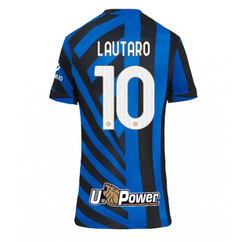 Dres Inter Milan Lautaro Martinez #10 Domaci za Žensko 2024-25 Kratak Rukav